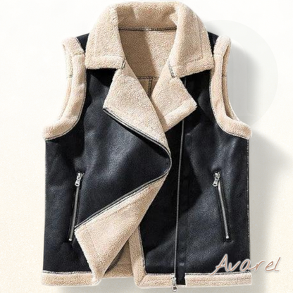 Damen Winter Steppjacke ohne Ärmel mit Reissverschluss – Stilvoller Komfort für chalte Täg