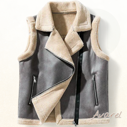 Damen Winter Steppjacke ohne Ärmel mit Reissverschluss – Stilvoller Komfort für chalte Täg