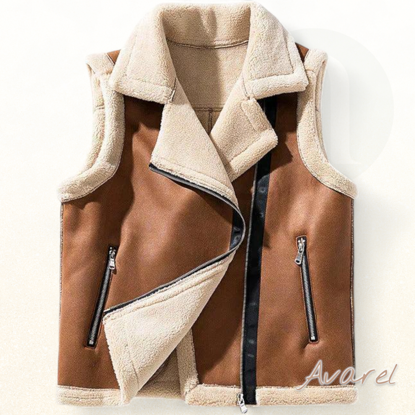 Damen Winter Steppjacke ohne Ärmel mit Reissverschluss – Stilvoller Komfort für chalte Täg