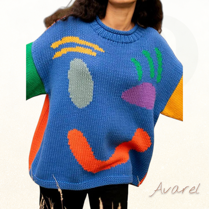 Chic & Cozzy Oversized Damenpulli mit Langarm – Maximaler Komfort & Stil