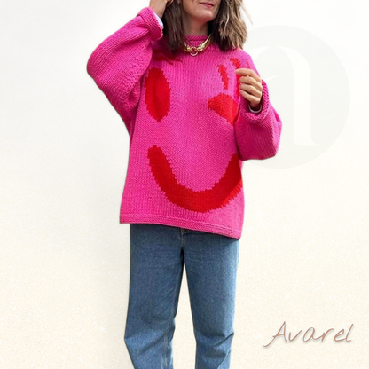 Chic & Cozzy Oversized Damenpulli mit Langarm – Maximaler Komfort & Stil