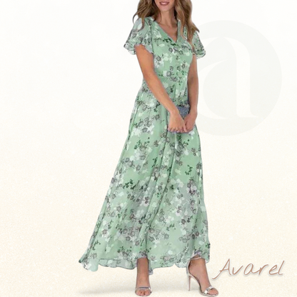 Elegante Sommerbluse für Damen mit wunderschönem Blumenmuster