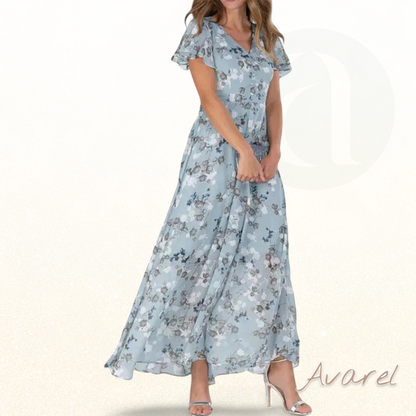 Elegante Sommerbluse für Damen mit wunderschönem Blumenmuster