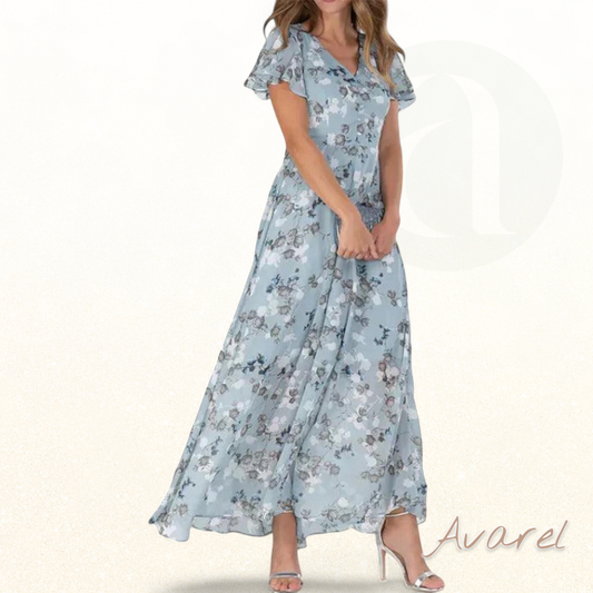 Elegante Sommerbluse für Damen mit wunderschönem Blumenmuster