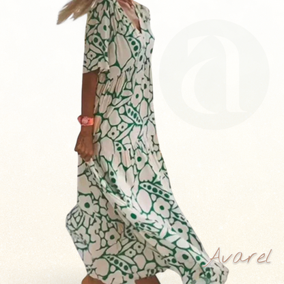 Elegantes und Cooles Delfin-Blumenkleid – Leichtes Design, perfekt für jeden Anlass