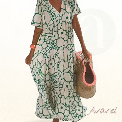 Elegantes und Cooles Delfin-Blumenkleid – Leichtes Design, perfekt für jeden Anlass