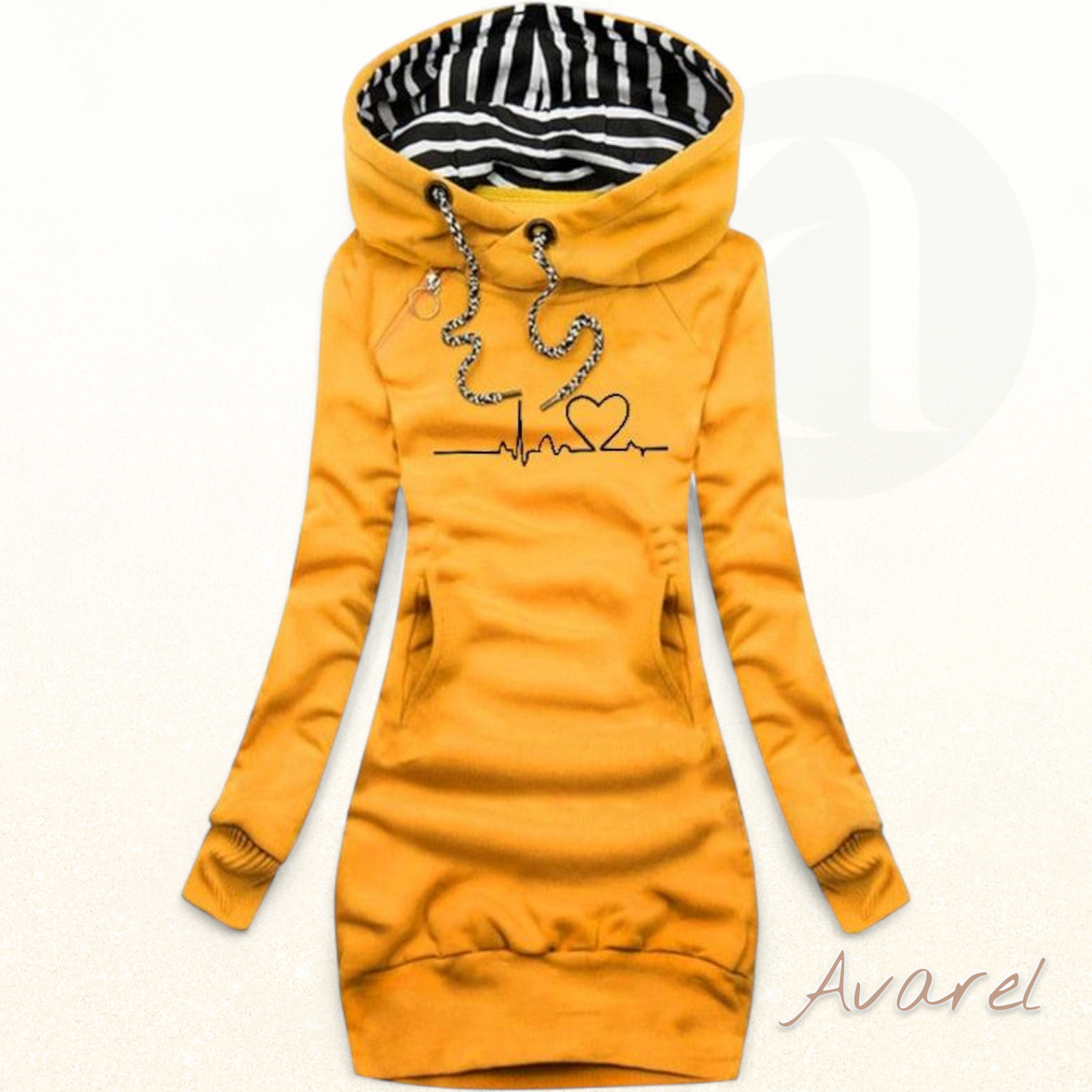 Jillian | Bequemi und warms Winterpullover mit Herz-Design für en warme und elegante Stil