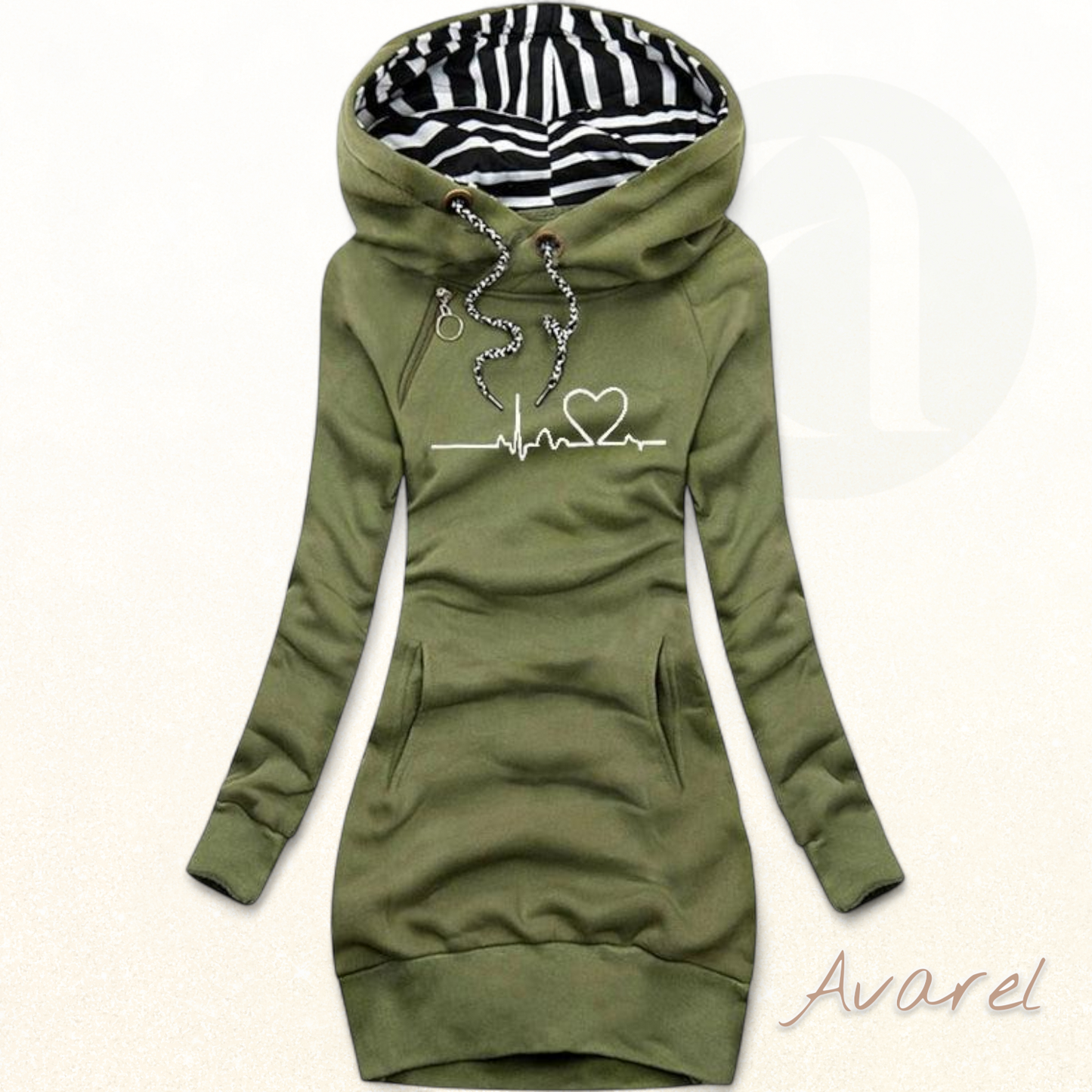 Jillian | Bequemi und warms Winterpullover mit Herz-Design für en warme und elegante Stil