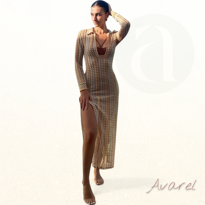 IBIZA – Elegantes Maxikleid Perfekt für Strandparadies und Unvergessliche Sommerabenteuer