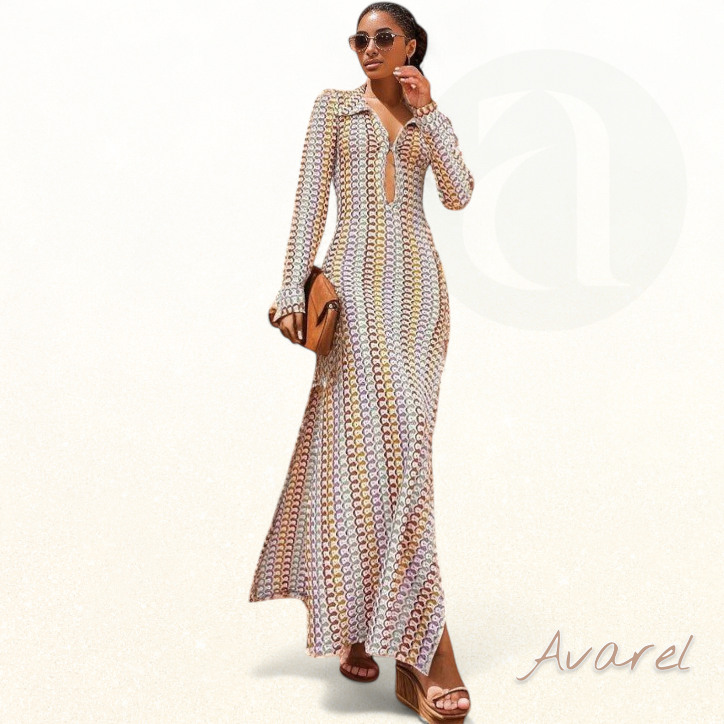 IBIZA – Elegantes Maxikleid Perfekt für Strandparadies und Unvergessliche Sommerabenteuer