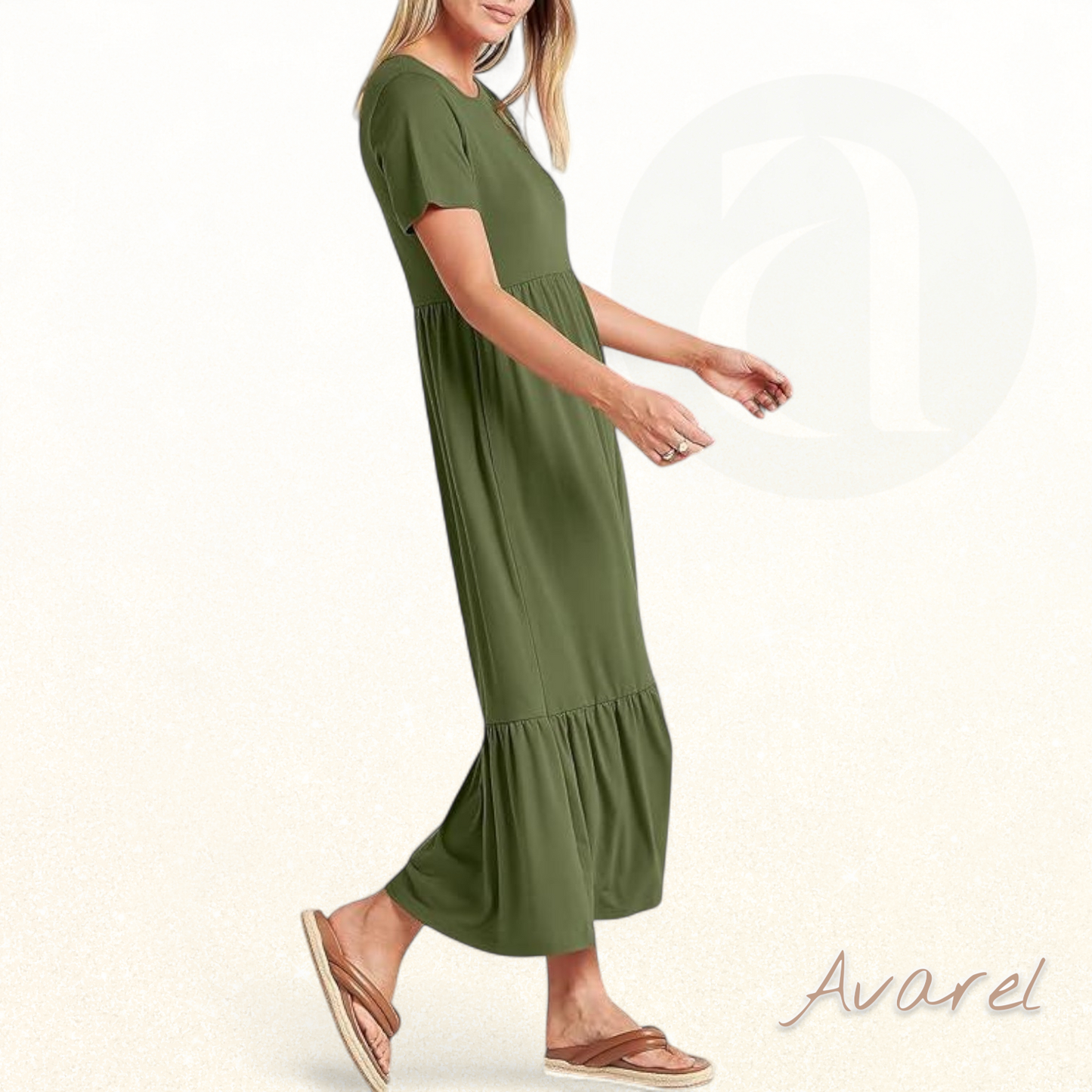 Lara Damin Damen Sommerkleid mit modischem, lockerem und bequemem Design