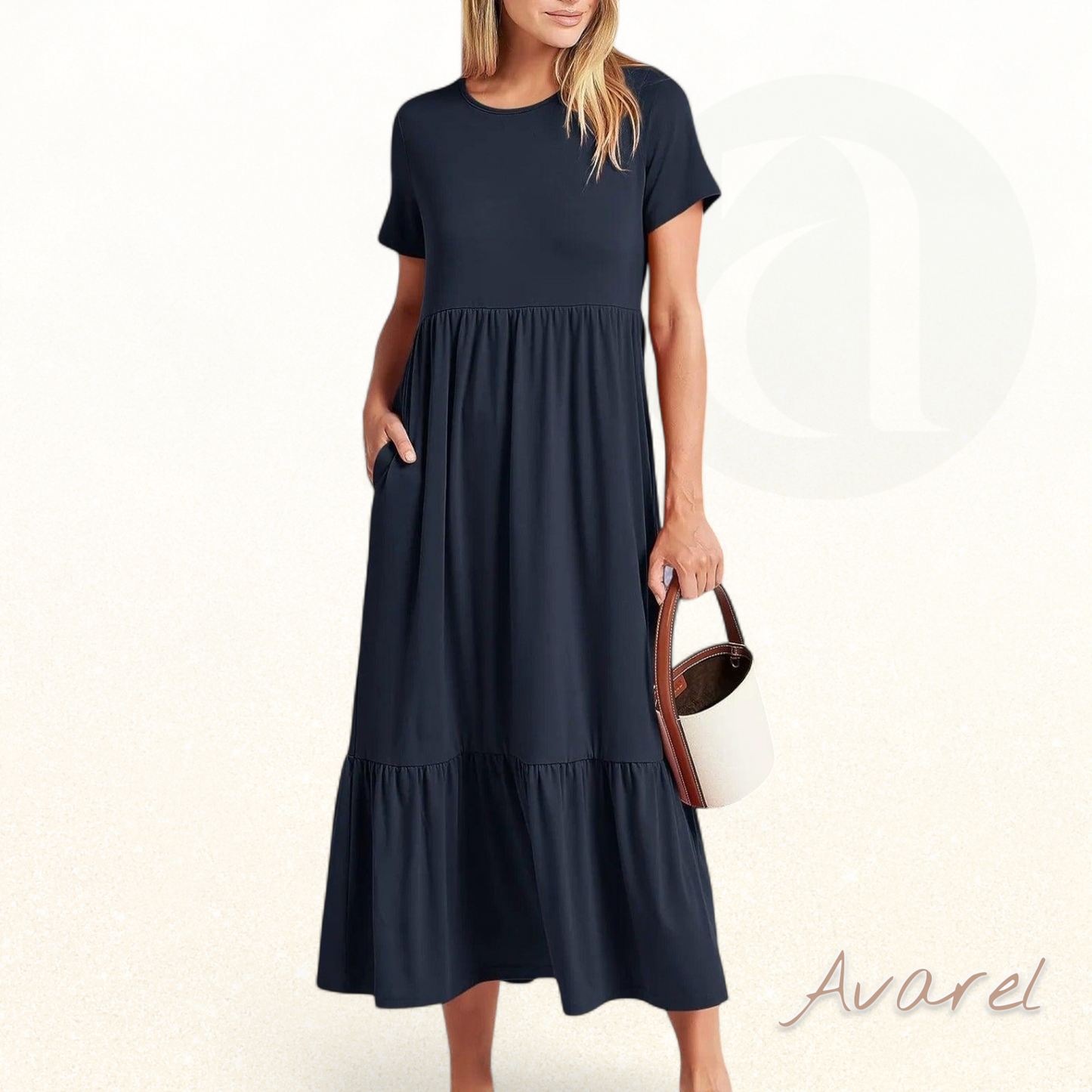 Lara Damin Damen Sommerkleid mit modischem, lockerem und bequemem Design