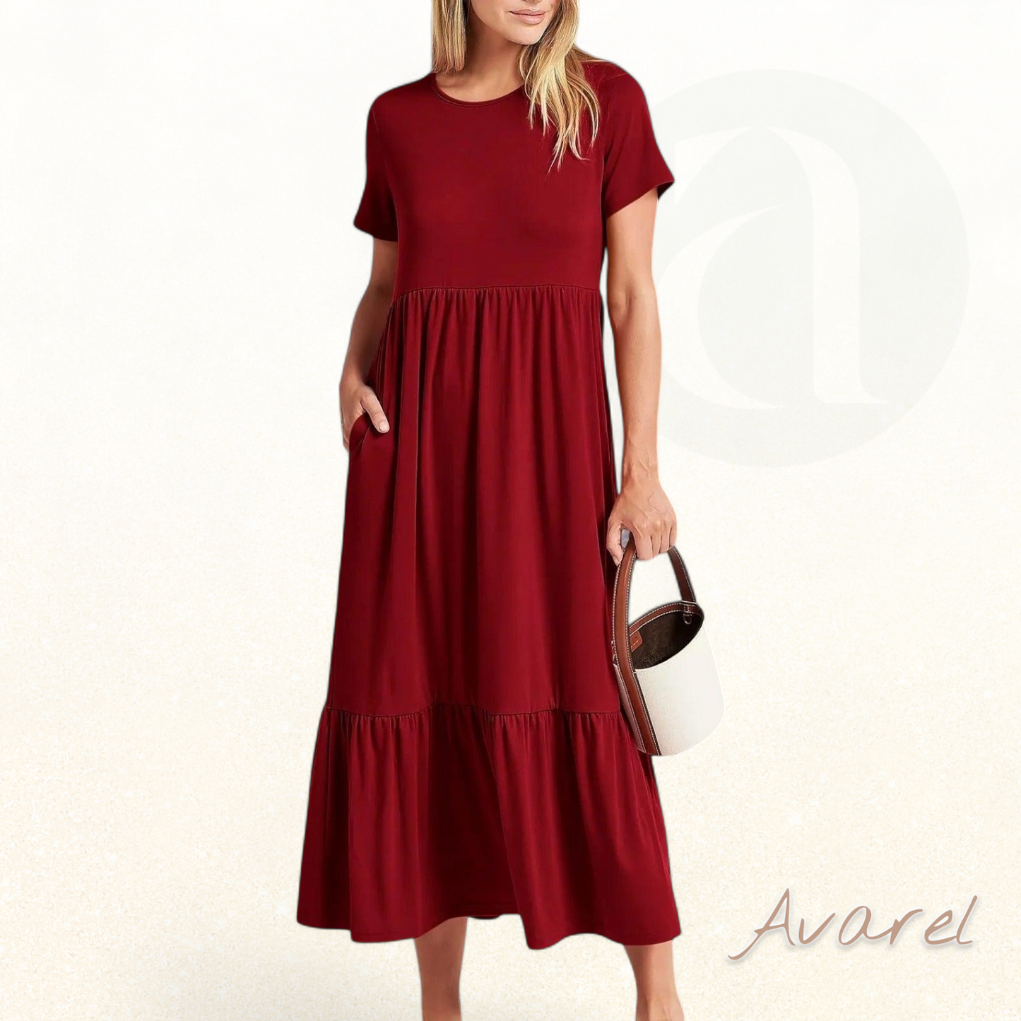 Lara Damin Damen Sommerkleid mit modischem, lockerem und bequemem Design