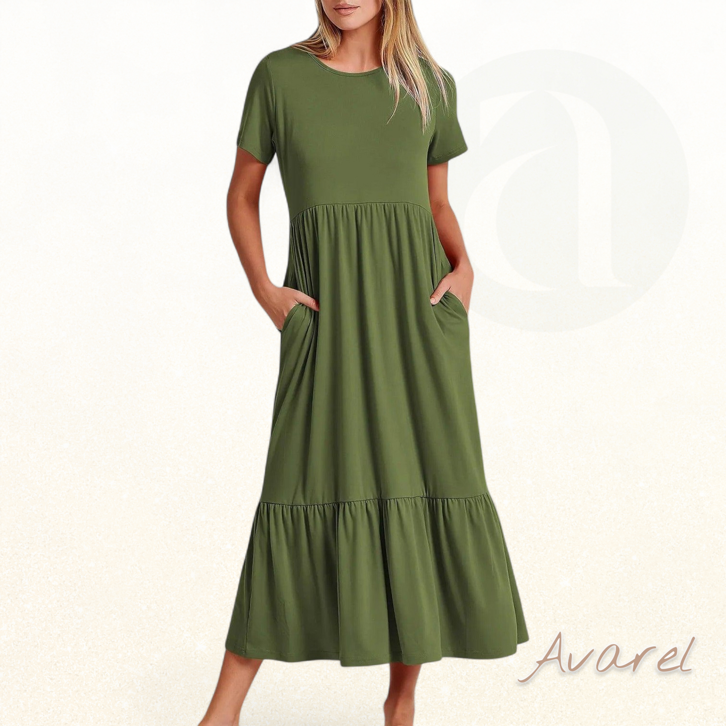 Lara Damin Damen Sommerkleid mit modischem, lockerem und bequemem Design