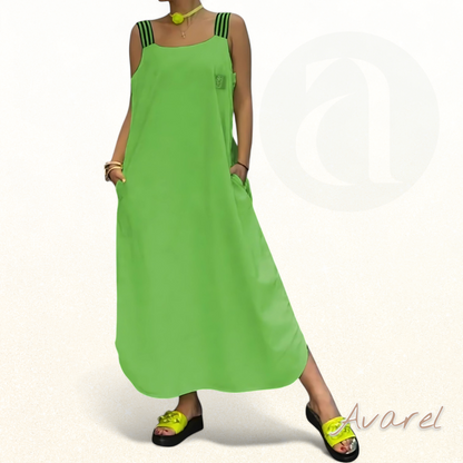 Lunara - Elegantes gestreiftes Kleid für unvergessliche Momente