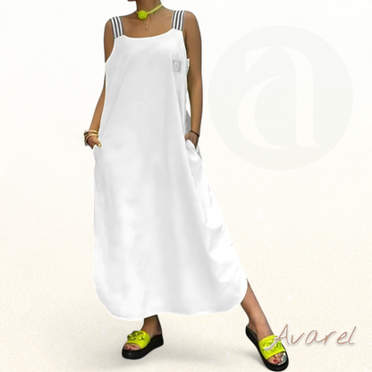 Lunara - Elegantes gestreiftes Kleid für unvergessliche Momente