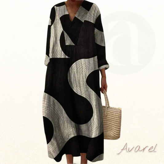 Modische und elegante geometrische Kleidung für einen modernen Look