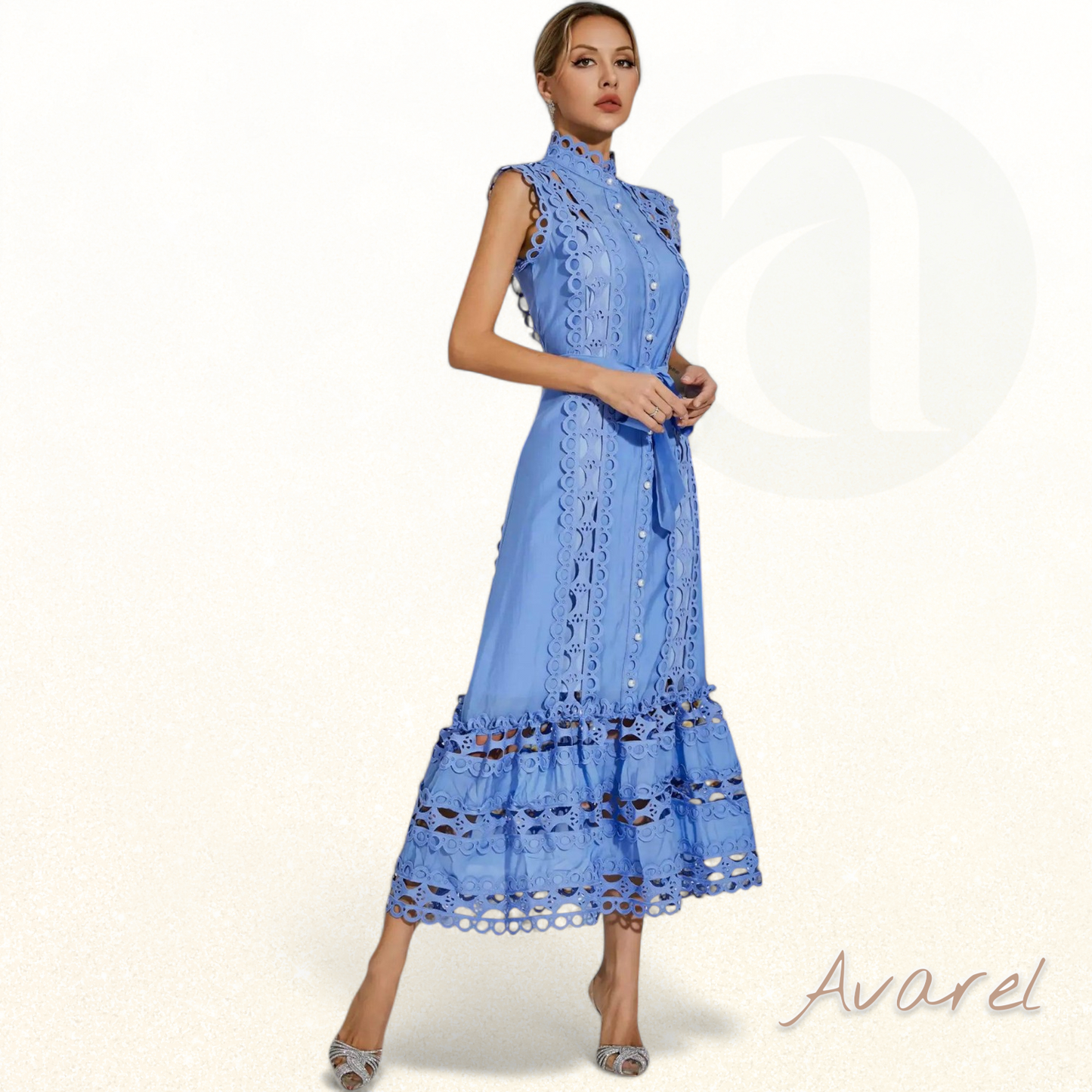 Nika – Elegantes Boho Maxi-Kleid Perfekt für Veranstaltungen und den Alltag