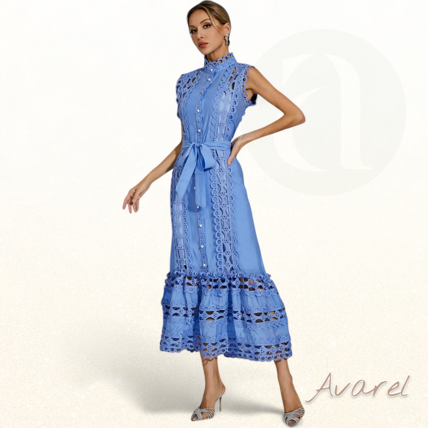 Nika – Elegantes Boho Maxi-Kleid Perfekt für Veranstaltungen und den Alltag