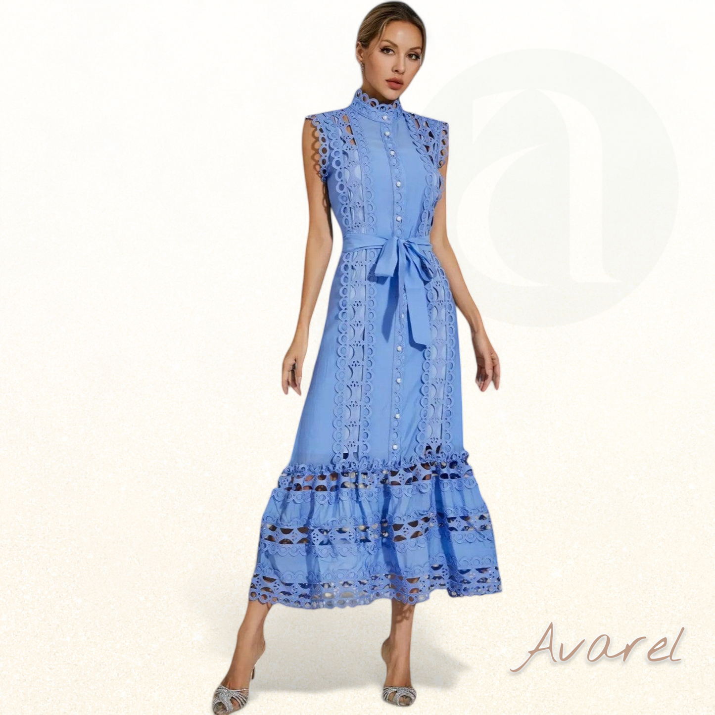 Nika – Elegantes Boho Maxi-Kleid Perfekt für Veranstaltungen und den Alltag