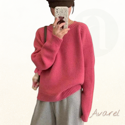 Chic Women- Mirror Lang Plus Size Sweatshirt – Modern Design für Trendsetzend Stil