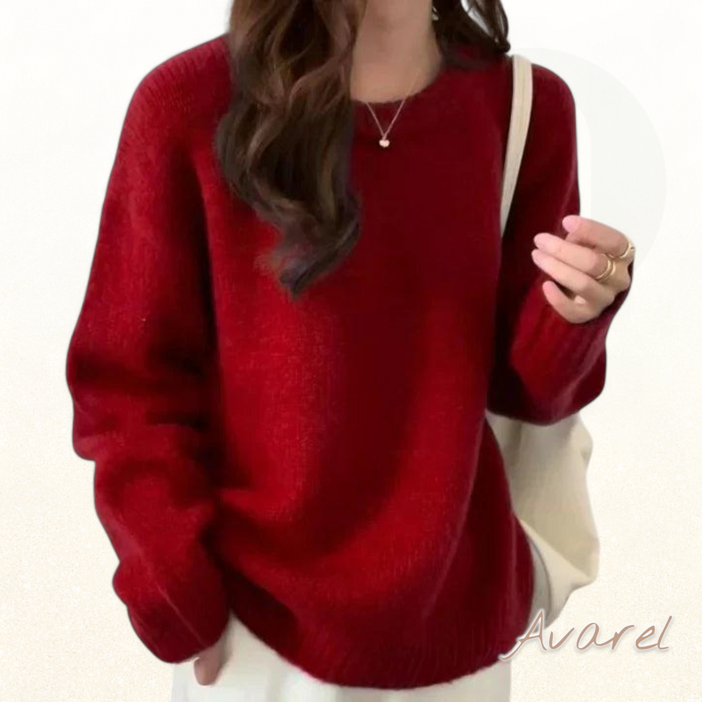 Chic Women- Mirror Lang Plus Size Sweatshirt – Modern Design für Trendsetzend Stil