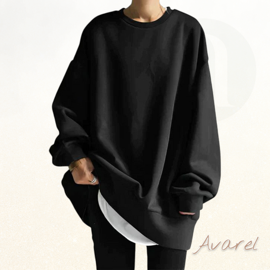 Owana | Sweatshirt mit leichter Elastizität und leicht oversize Passform für perfekte Bequemlichkeit