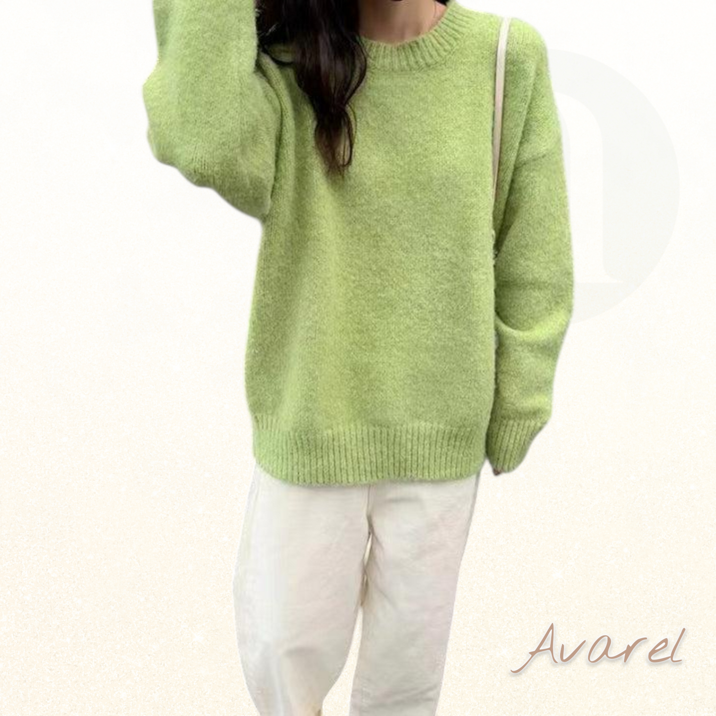 Chic Women- Mirror Lang Plus Size Sweatshirt – Modern Design für Trendsetzend Stil