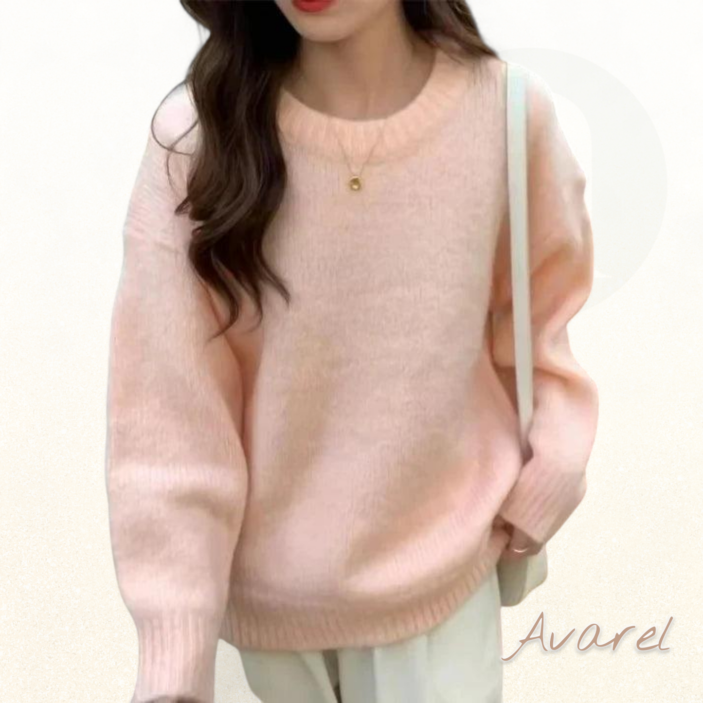 Chic Women- Mirror Lang Plus Size Sweatshirt – Modern Design für Trendsetzend Stil