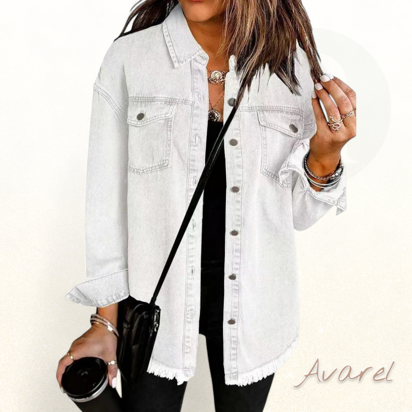 Noblisa | Elegante und Komfortable Allzweckjacke, Raffiniert und Schick