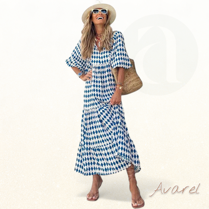 Olivia – Elegantes und Bequemes Maxikleid Bohème Unvergesslich