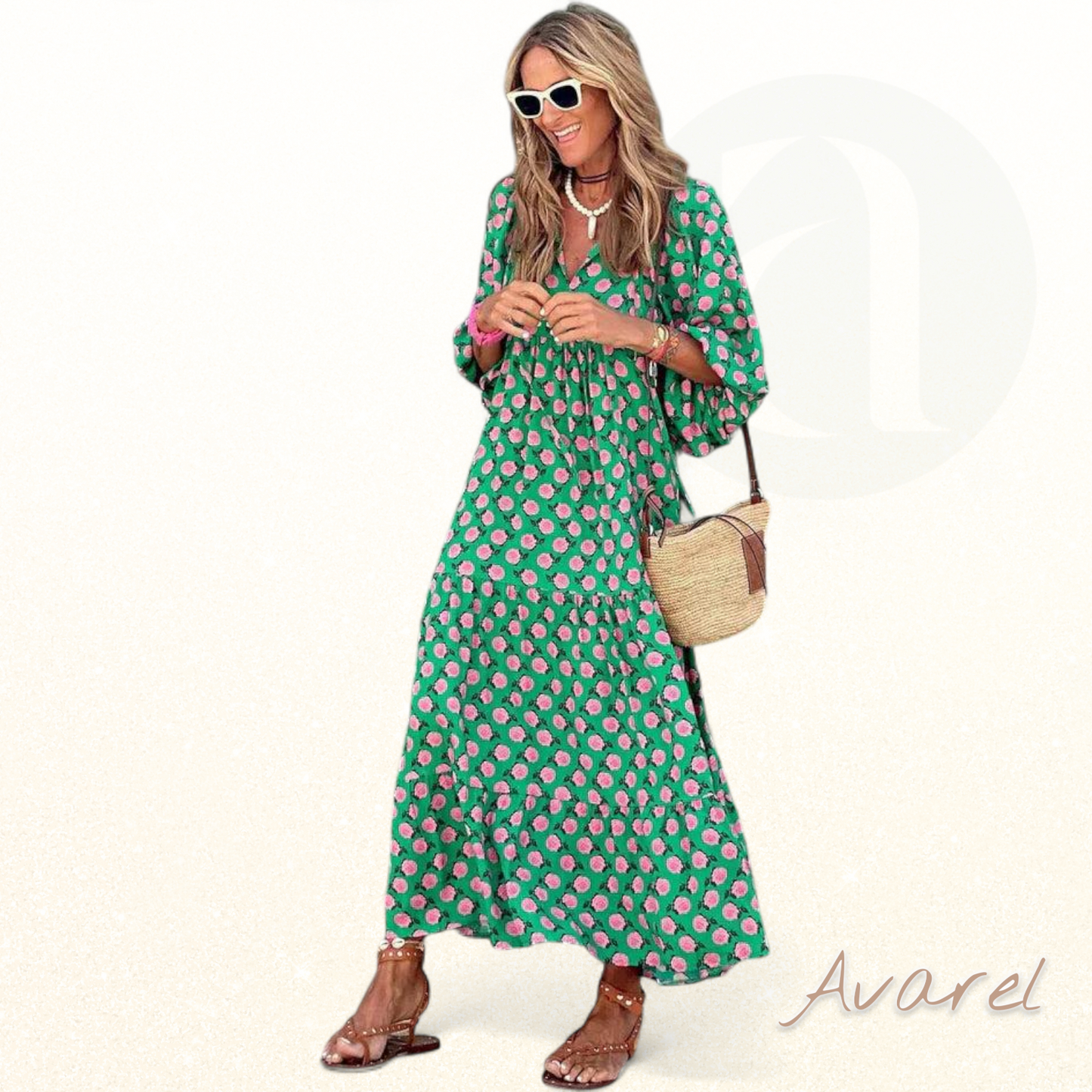 Olivia – Elegantes und Bequemes Maxikleid Bohème Unvergesslich