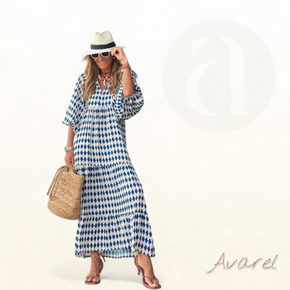 Olivia – Elegantes und Bequemes Maxikleid Bohème Unvergesslich