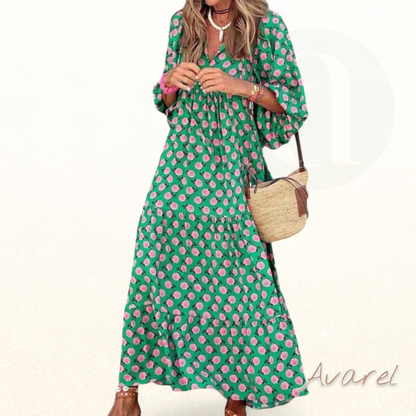 Olivia – Elegantes und Bequemes Maxikleid Bohème Unvergesslich