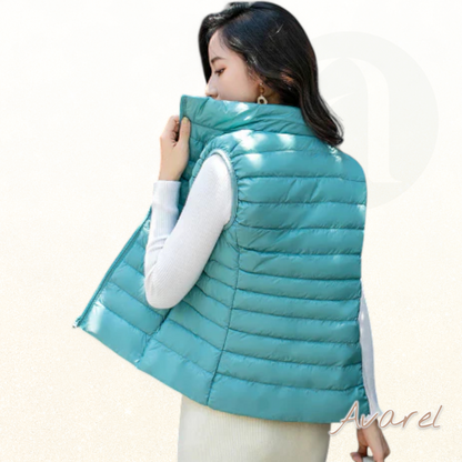 Leontine Daman Ärmlos Top - D'Perfeckte Verbund vo Stil und Wärme für dr Winter