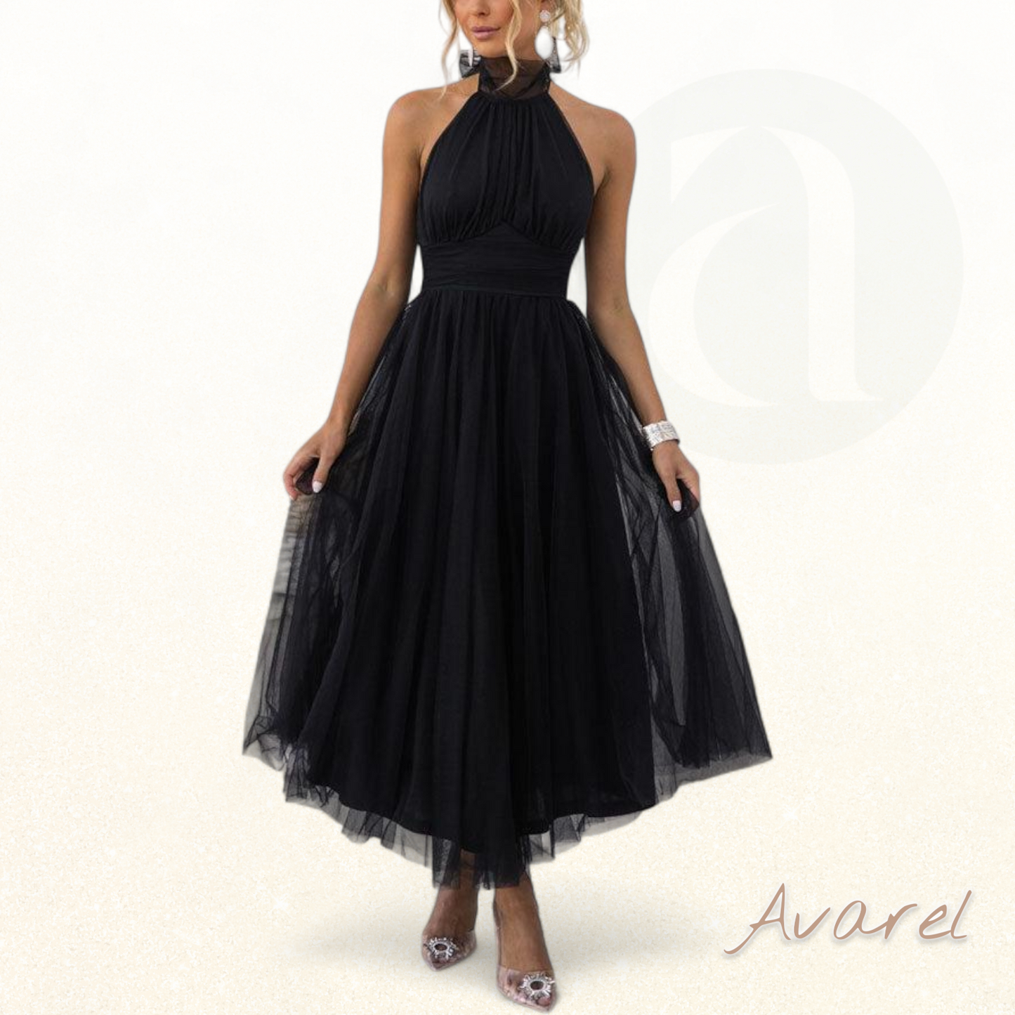 Rita | Elegantes modernes Kleid mit stilvoller Ausstrahlung und atemberaubendem langem Rock