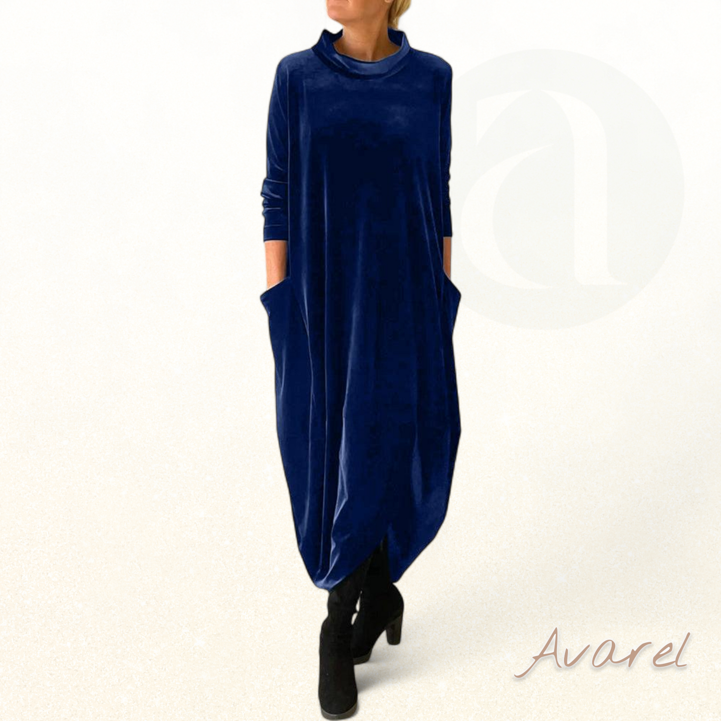 Rozy | Elegantes und modernes Damenkleid mit praktischen Taschen für einen perfekten Stil