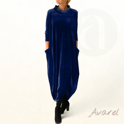 Rozy | Elegantes und modernes Damenkleid mit praktischen Taschen für einen perfekten Stil