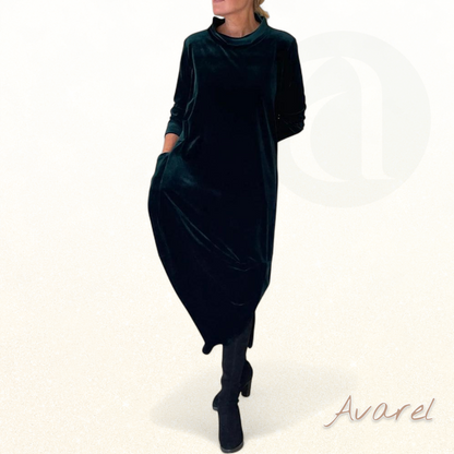 Rozy | Elegantes und modernes Damenkleid mit praktischen Taschen für einen perfekten Stil