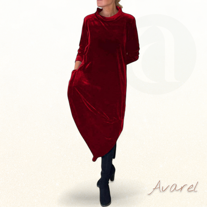 Rozy | Elegantes und modernes Damenkleid mit praktischen Taschen für einen perfekten Stil