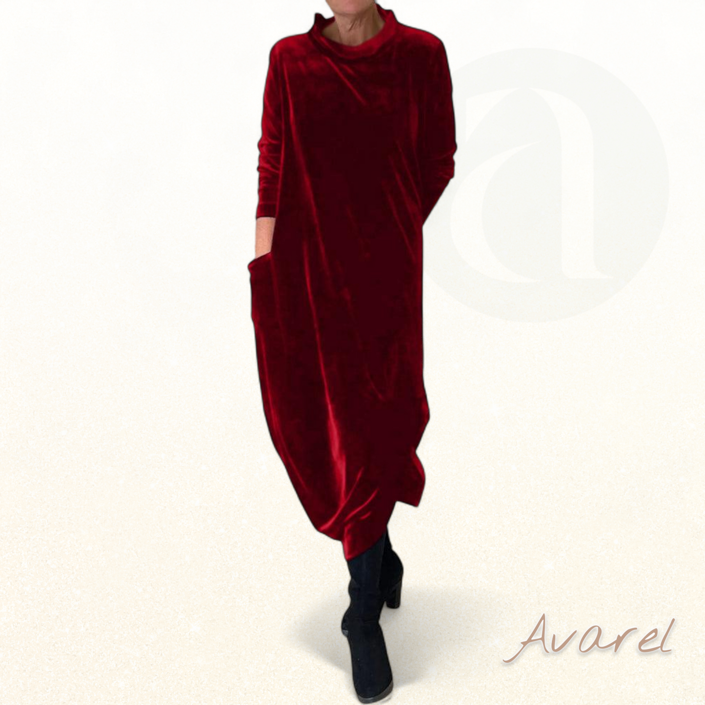 Rozy | Elegantes und modernes Damenkleid mit praktischen Taschen für einen perfekten Stil