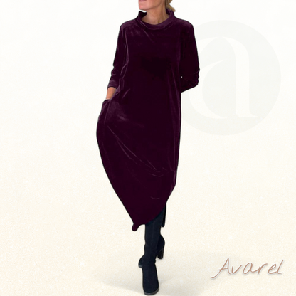 Rozy | Elegantes und modernes Damenkleid mit praktischen Taschen für einen perfekten Stil