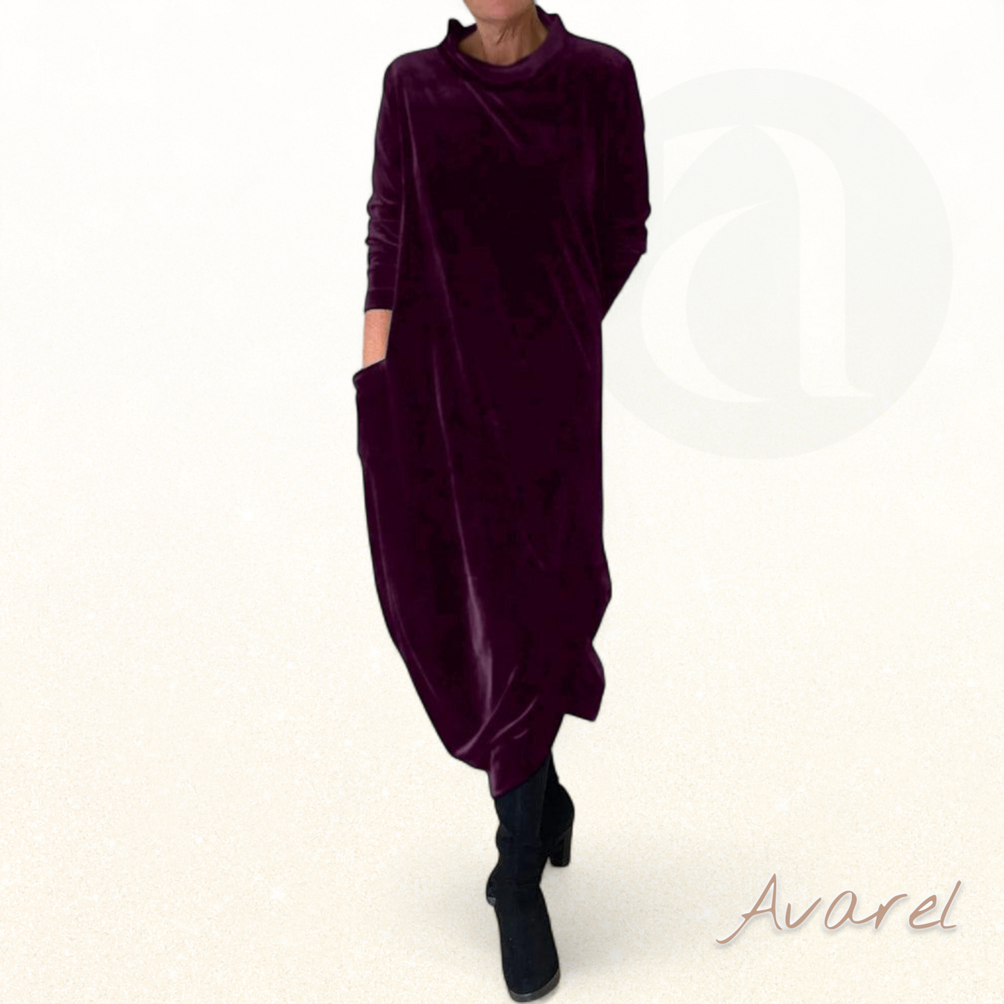 Rozy | Elegantes und modernes Damenkleid mit praktischen Taschen für einen perfekten Stil