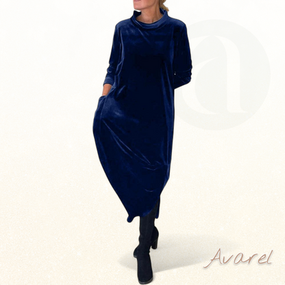 Rozy | Elegantes und modernes Damenkleid mit praktischen Taschen für einen perfekten Stil