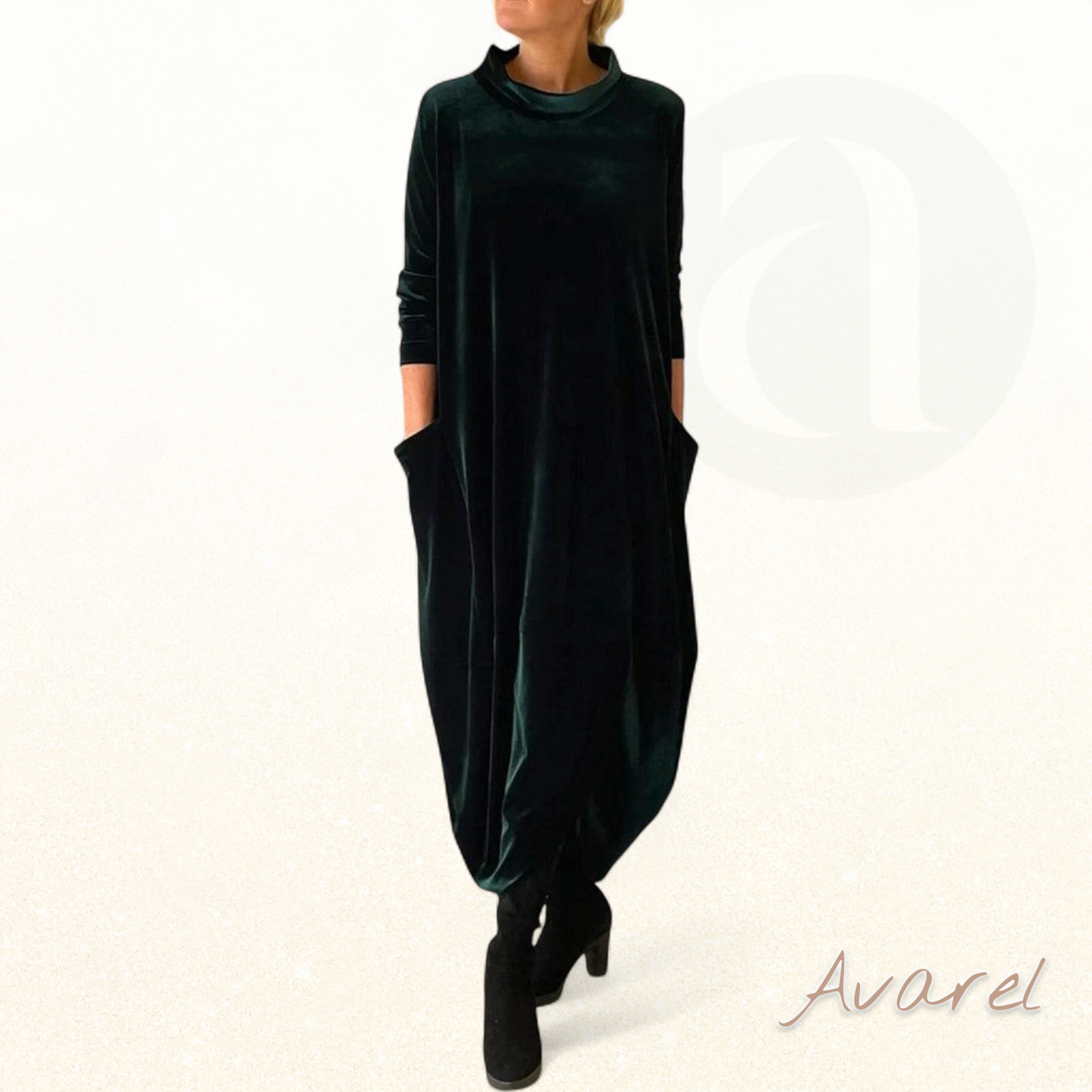 Rozy | Elegantes und modernes Damenkleid mit praktischen Taschen für einen perfekten Stil