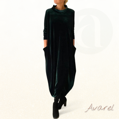 Rozy | Elegantes und modernes Damenkleid mit praktischen Taschen für einen perfekten Stil