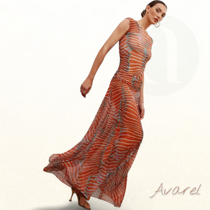 Rüsche-Detail Netz-Body für einen glamourösen und auffälligen Look