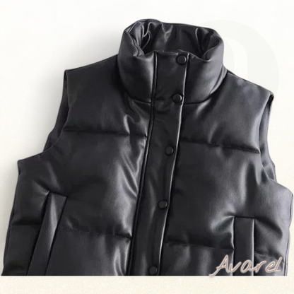 Chic und modischer Dänem-Wintertanktop für warmi und zeitgemässe Look