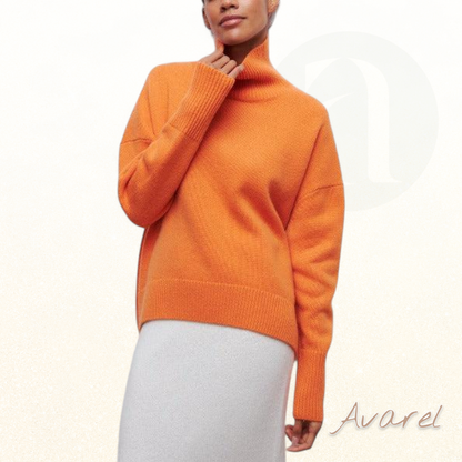 Menperdalin Damen-Hochkragenpulli – Elegante und Bequeme Alltagsstil für Jeden Anlass