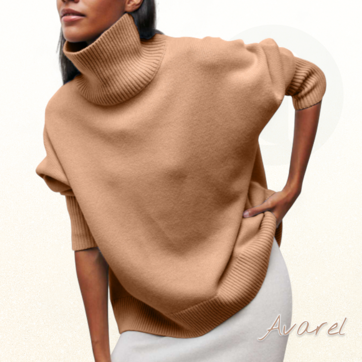 Menperdalin Damen-Hochkragenpulli – Elegante und Bequeme Alltagsstil für Jeden Anlass